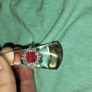 Worth The Chase Natural Fusion Hot Pink Quartz Size 7